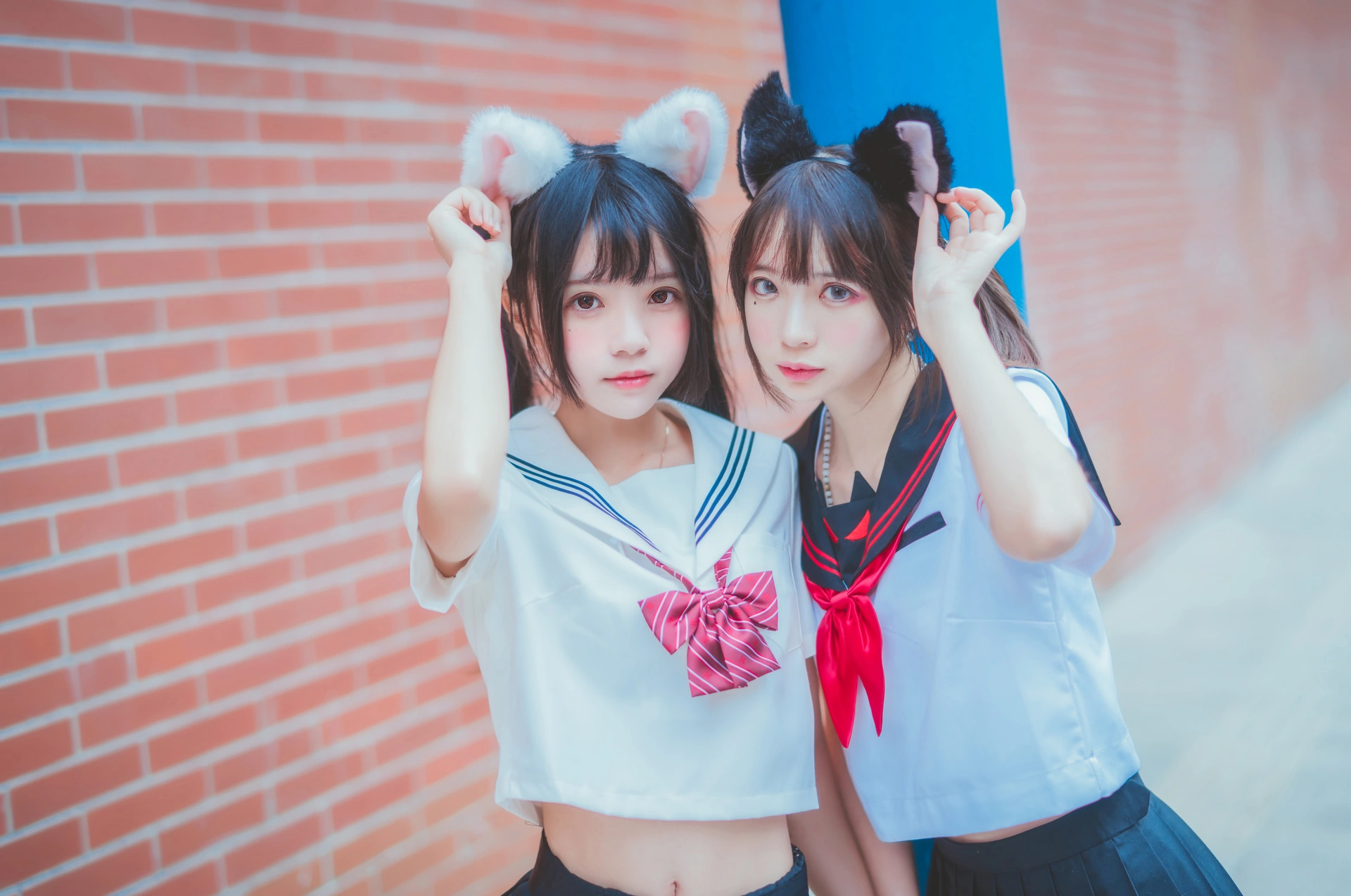 桜桃喵 - NO.003 &疯猫ss JK百合2 1