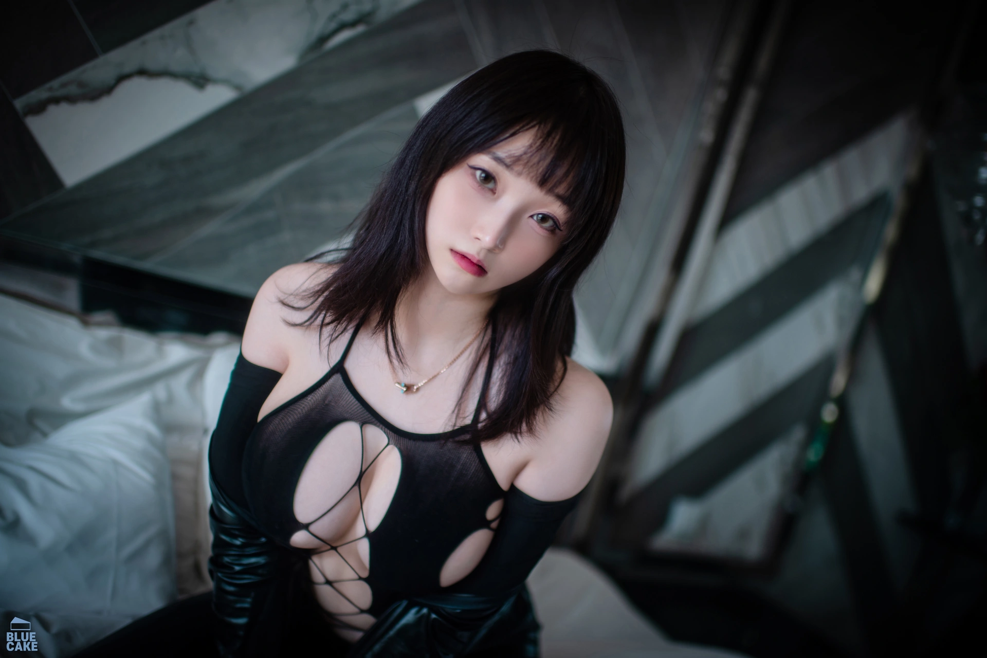Bambi (밤비) - NO.109 [BLUECAKE] Black Mist Mesh&Stocking 2