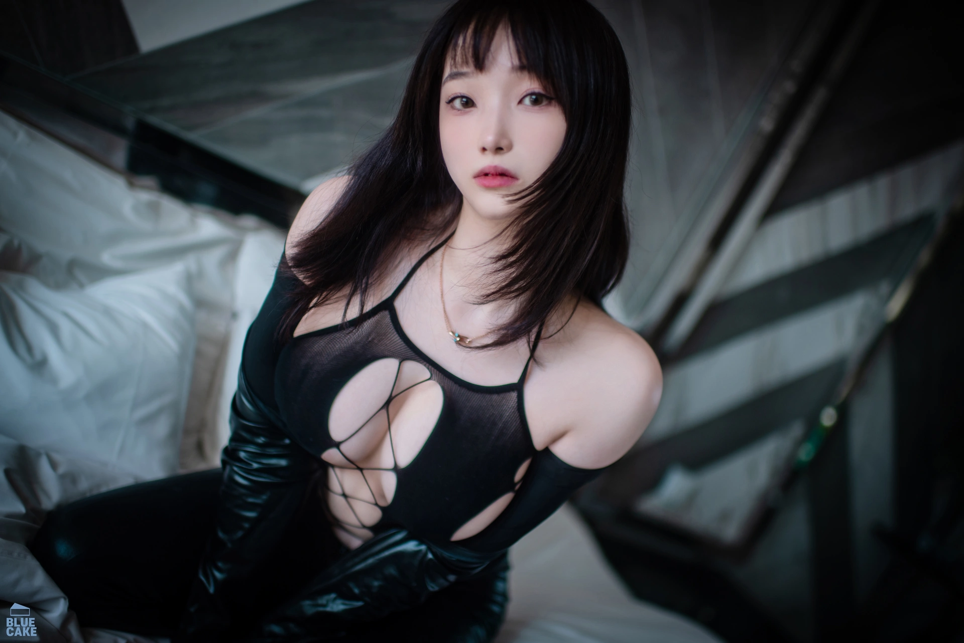 Bambi (밤비) - NO.109 [BLUECAKE] Black Mist Mesh&Stocking 3